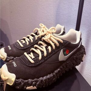 Nike x Undercover Overbreak sneakers in black.